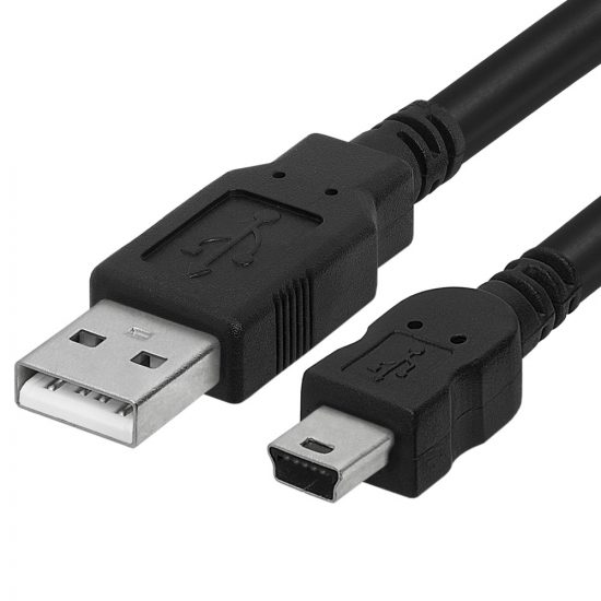 Cable USB Mini (Type Mini 5p) 1.5m